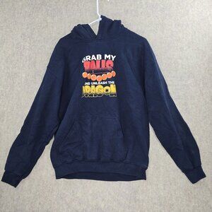 Dragon Ball Z Themed Navy Hoodie XL